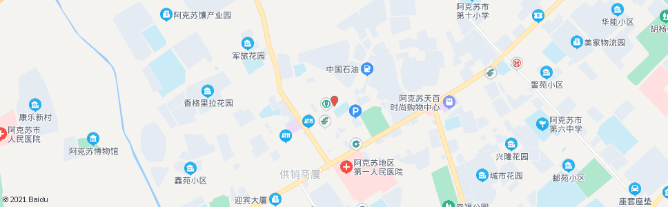 阿克苏新华东路_公交站地图_阿克苏公交_妙搜公交查询2024