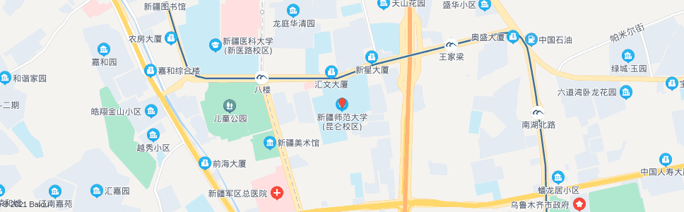 巴音郭楞巴州师范学院_公交站地图_巴音郭楞公交_妙搜公交查询2024