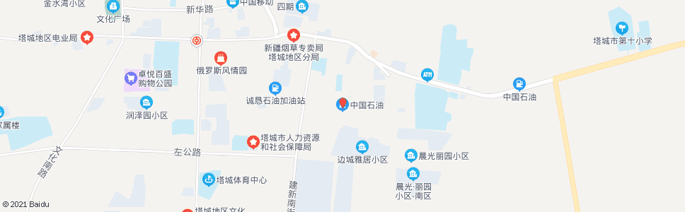 塔城石油库_公交站地图_塔城公交_妙搜公交查询2024