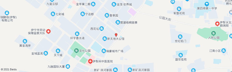 伊犁怡尔美服装公司_公交站地图_伊犁公交_妙搜公交查询2024