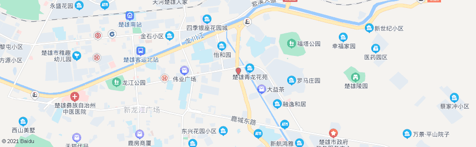 楚雄小康村_公交站地图_楚雄公交_妙搜公交查询2024