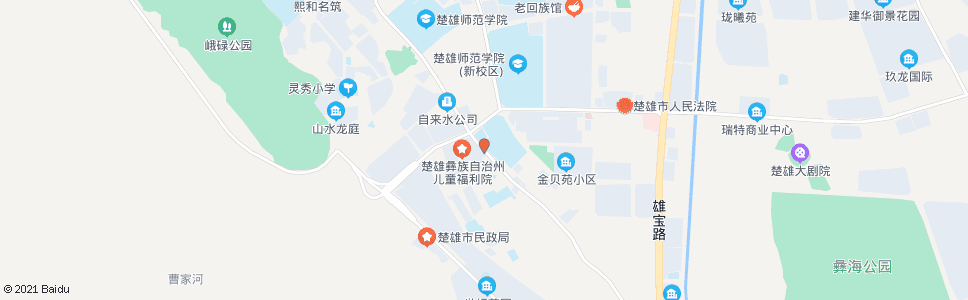 楚雄师院附中_公交站地图_楚雄公交_妙搜公交查询2024