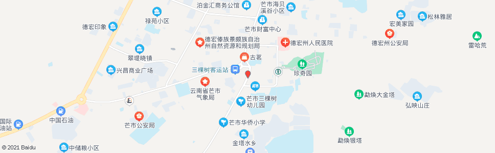 德宏新村_公交站地图_德宏公交_妙搜公交查询2024