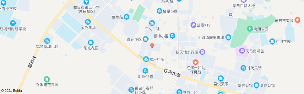 红河建材市场_公交站地图_红河公交_妙搜公交查询2024