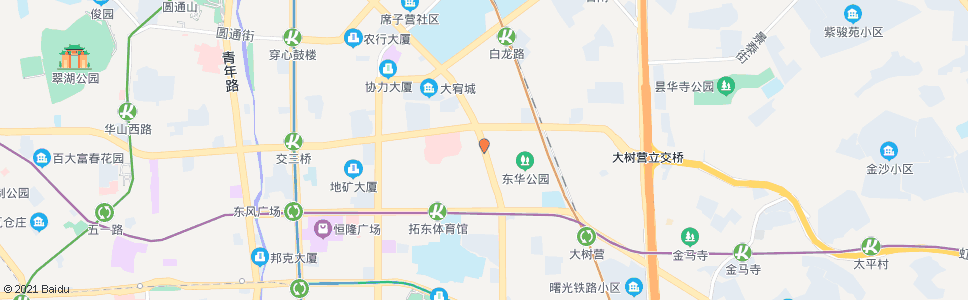 昆明延安医院(环城东路)_公交站地图_昆明公交_妙搜公交查询2024