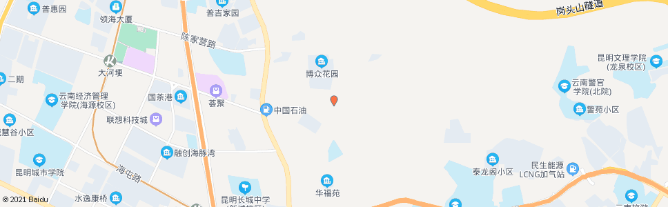 昆明林家院村_公交站地图_昆明公交_妙搜公交查询2024