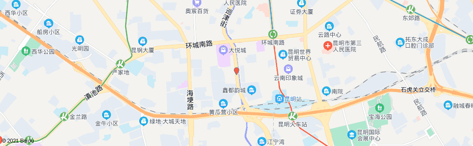 昆明南坝路(永平路口)_公交站地图_昆明公交_妙搜公交查询2024