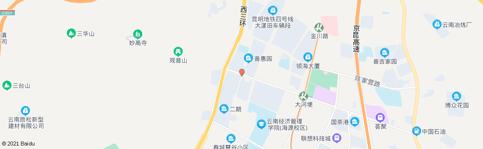 昆明玉峰路口王筇路_公交站地图_昆明公交_妙搜公交查询2024