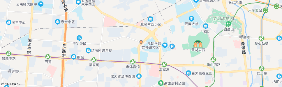 昆明茭菱路口环城西路_公交站地图_昆明公交_妙搜公交查询2024