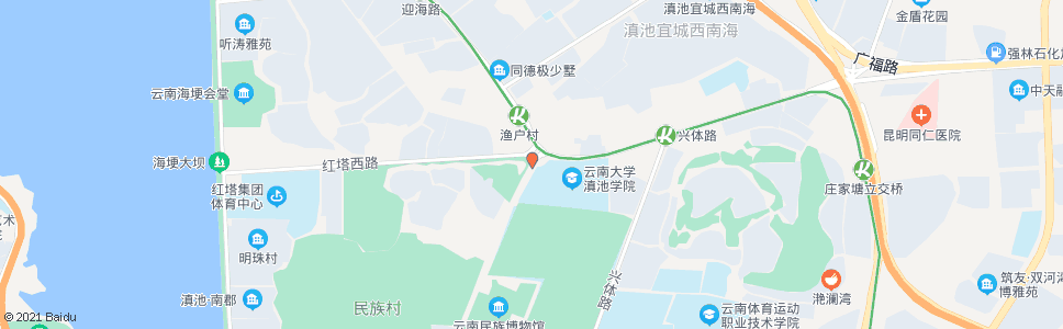 昆明红塔东路口(滇池路_公交站地图_昆明公交_妙搜公交查询2024