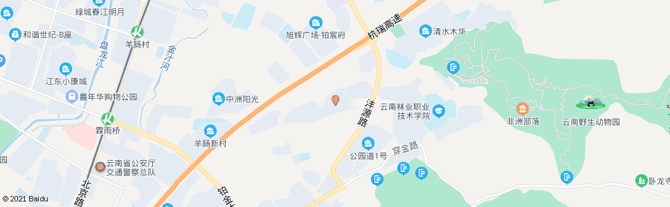 昆明清水佳湖雅居东区_公交站地图_昆明公交_妙搜公交查询2024