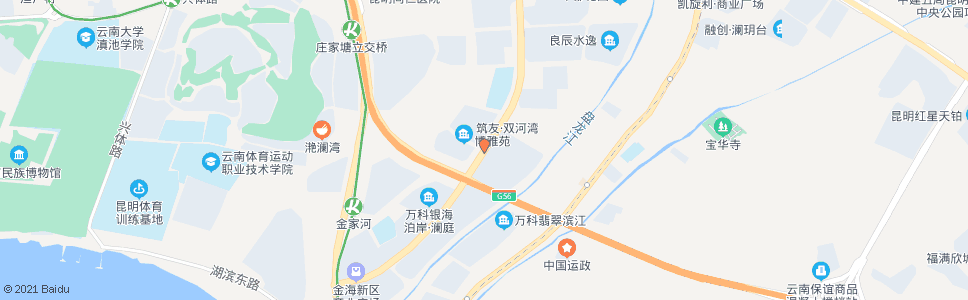 昆明苏家地(前兴路)_公交站地图_昆明公交_妙搜公交查询2024