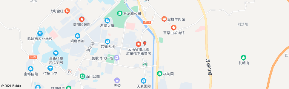 临沧建材市场_公交站地图_临沧公交_妙搜公交查询2024