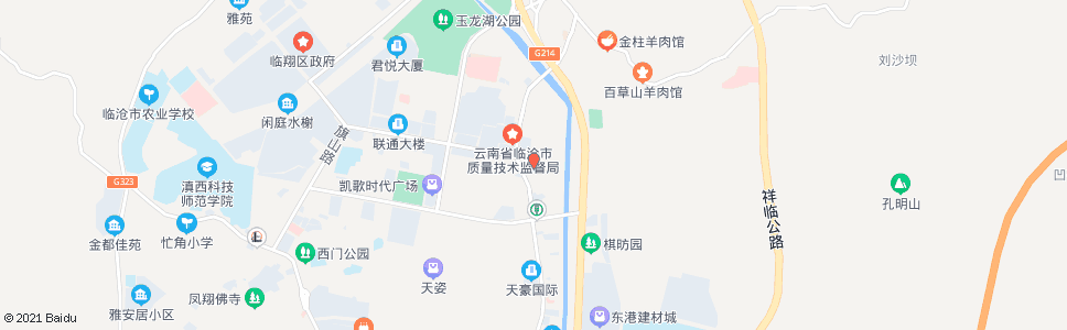 临沧扎路营批发市场_公交站地图_临沧公交_妙搜公交查询2024