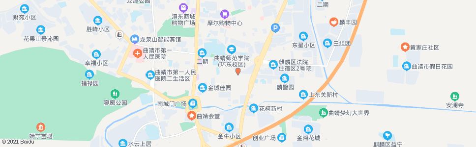 曲靖南苑村_公交站地图_曲靖公交_妙搜公交查询2024