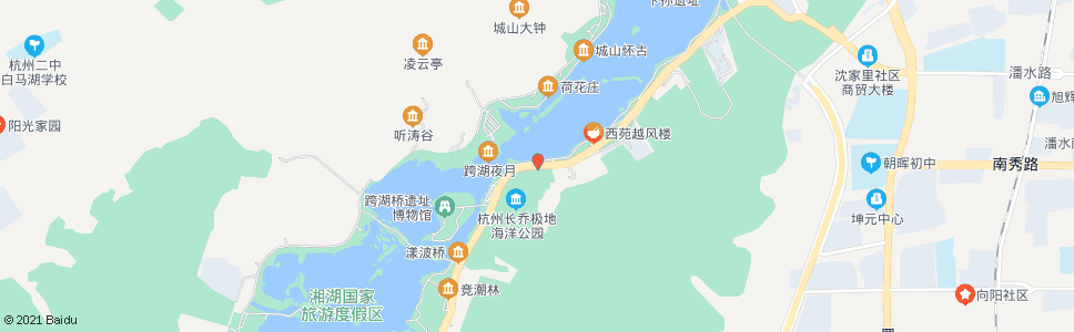 杭州跨湖桥_公交站地图_杭州公交_妙搜公交查询2024