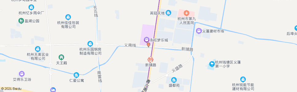 杭州青六路口_公交站地图_杭州公交_妙搜公交查询2024