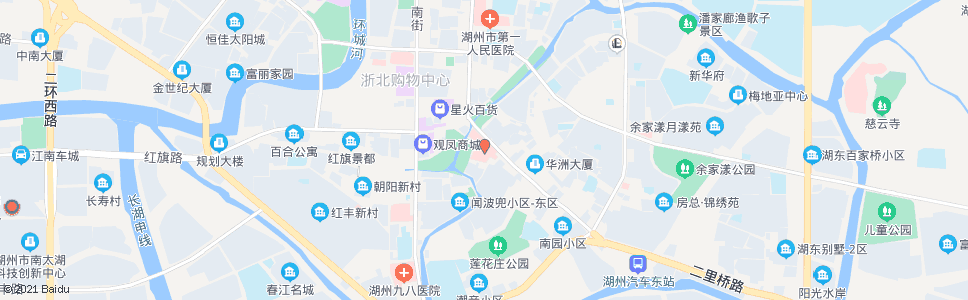 湖州妇保院_公交站地图_湖州公交_妙搜公交查询2024