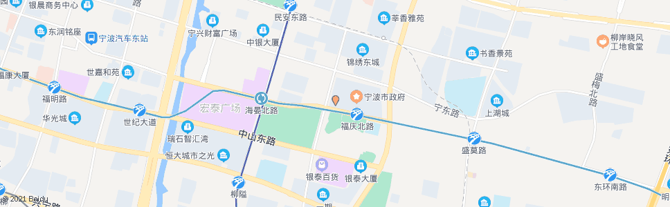 宁波世纪大道(公共资源交易中心)_公交站地图_宁波公交_妙搜公交查询2025