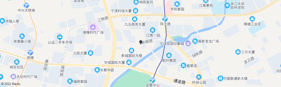 宁波新晖路杨木碶路口_公交站地图_宁波公交_妙搜公交查询2025