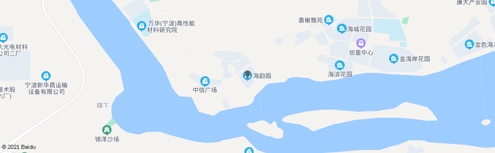 宁波海韵园_公交站地图_宁波公交_妙搜公交查询2025