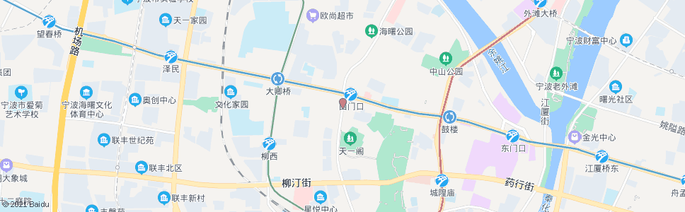 宁波长春路中山西路口(宁波国检)_公交站地图_宁波公交_妙搜公交查询2024