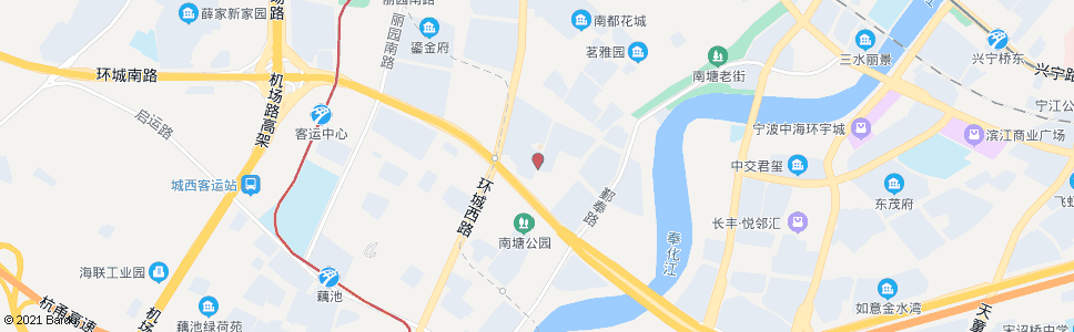 宁波南苑新村_公交站地图_宁波公交_妙搜公交查询2024