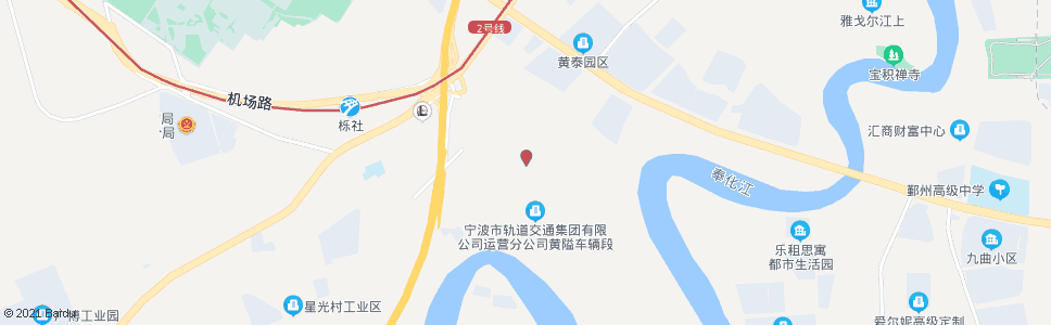 宁波黄隘村_公交站地图_宁波公交_妙搜公交查询2024