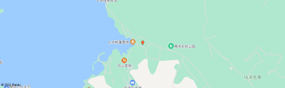 宁波马山休闲露营地_公交站地图_宁波公交_妙搜公交查询2024