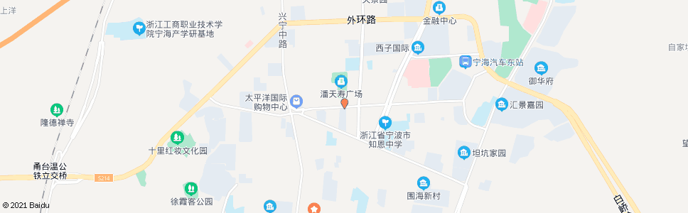 宁波跃龙市场(北)_公交站地图_宁波公交_妙搜公交查询2024