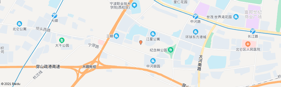 宁波博平小学_公交站地图_宁波公交_妙搜公交查询2025