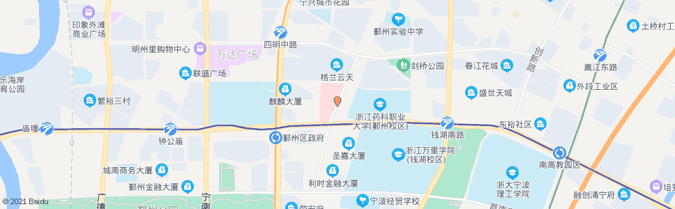 宁波市泌尿肾病医院_公交站地图_宁波公交_妙搜公交查询2024