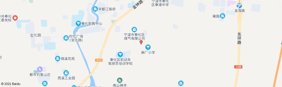 宁波麻厂村_公交站地图_宁波公交_妙搜公交查询2025