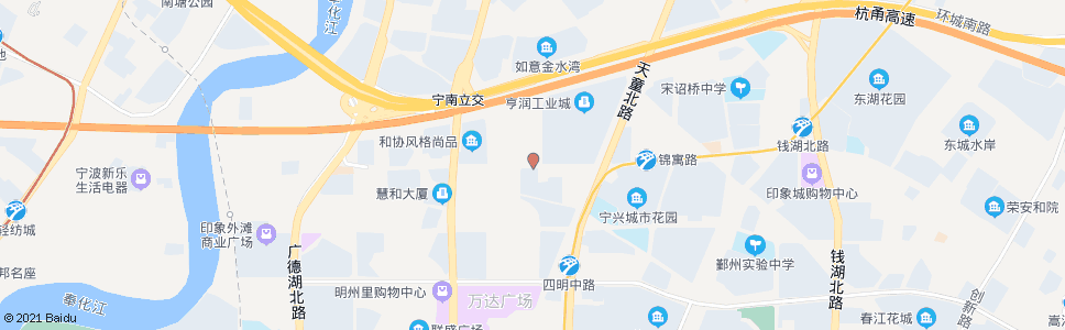 宁波后庙新村_公交站地图_宁波公交_妙搜公交查询2024