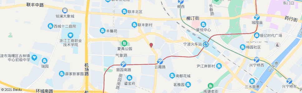 宁波南雅新村_公交站地图_宁波公交_妙搜公交查询2024