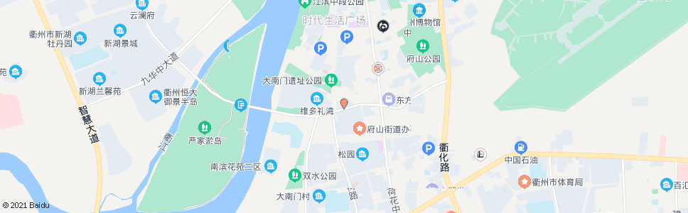 衢州西立交(市皮肤病医院)_公交站地图_衢州公交_妙搜公交查询2024