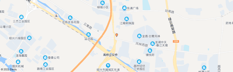 绍兴惠峰公司(王城寺)_公交站地图_绍兴公交_妙搜公交查询2025