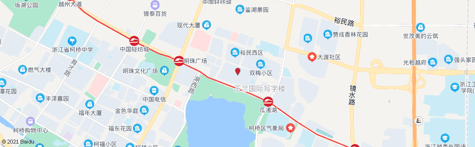 绍兴湖中路群贤路口_公交站地图_绍兴公交_妙搜公交查询2025