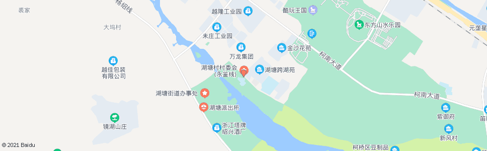 绍兴湖塘村_公交站地图_绍兴公交_妙搜公交查询2024