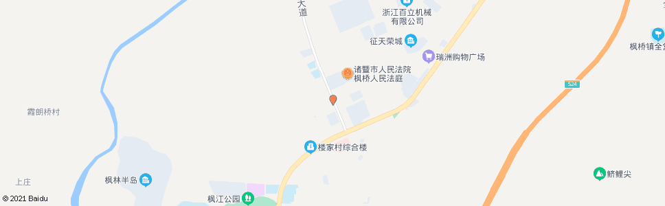 绍兴枫店路口_公交站地图_绍兴公交_妙搜公交查询2024