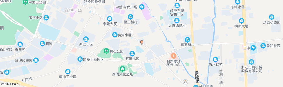 台州建筑五金市场_公交站地图_台州公交_妙搜公交查询2024