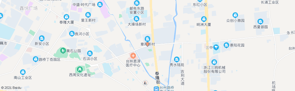 台州章杨新村(小商品市场)_公交站地图_台州公交_妙搜公交查询2024