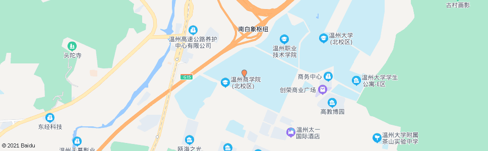 温州城市学院_公交站地图_温州公交_妙搜公交查询2024